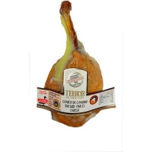 Cuisse de canard confite du Sud-Ouest IGP, Panache des Landes (x1, 220 g)