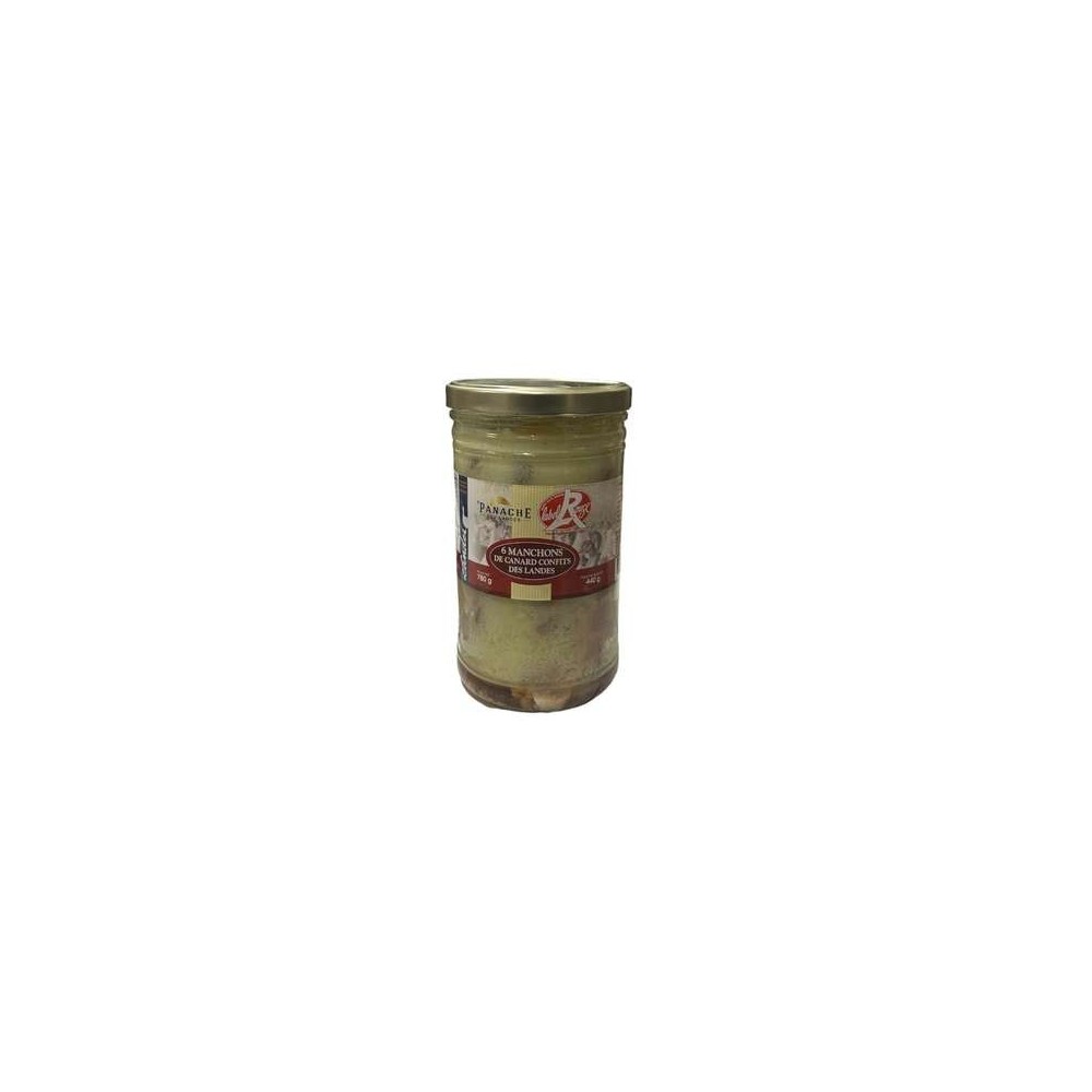 Panache des Landes
Manchons de canard confits Label Rouge, Panache des Landes (6 manchons, 780 g)