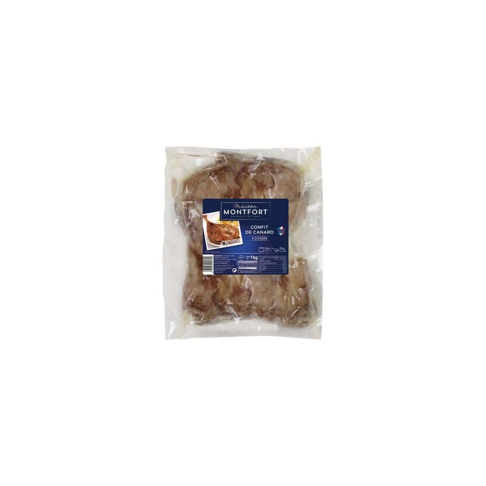 Cuisses de canard confite, Maison Monfort (x 4, 1 kg)