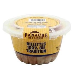 Rillettes 100% d'oie Tradition, Panache des Landes (130 g)