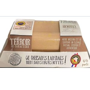 Foie gras mi-cuit de canard en bloc sans morceaux IGP Sud-Ouest, Panache des landes (250 g)