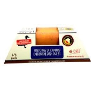 Foie gras de canard mi-cuit nature IGP, Panache des Landes (250 g)