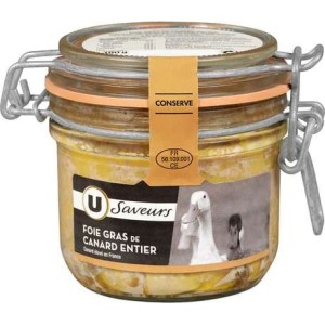 U Saveurs
Foie gras de canard entier, U Saveurs (180 g)