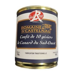 Panache des Landes
Gésiers confits Label Rouge, Panache des Landes (x 10, 780 g)