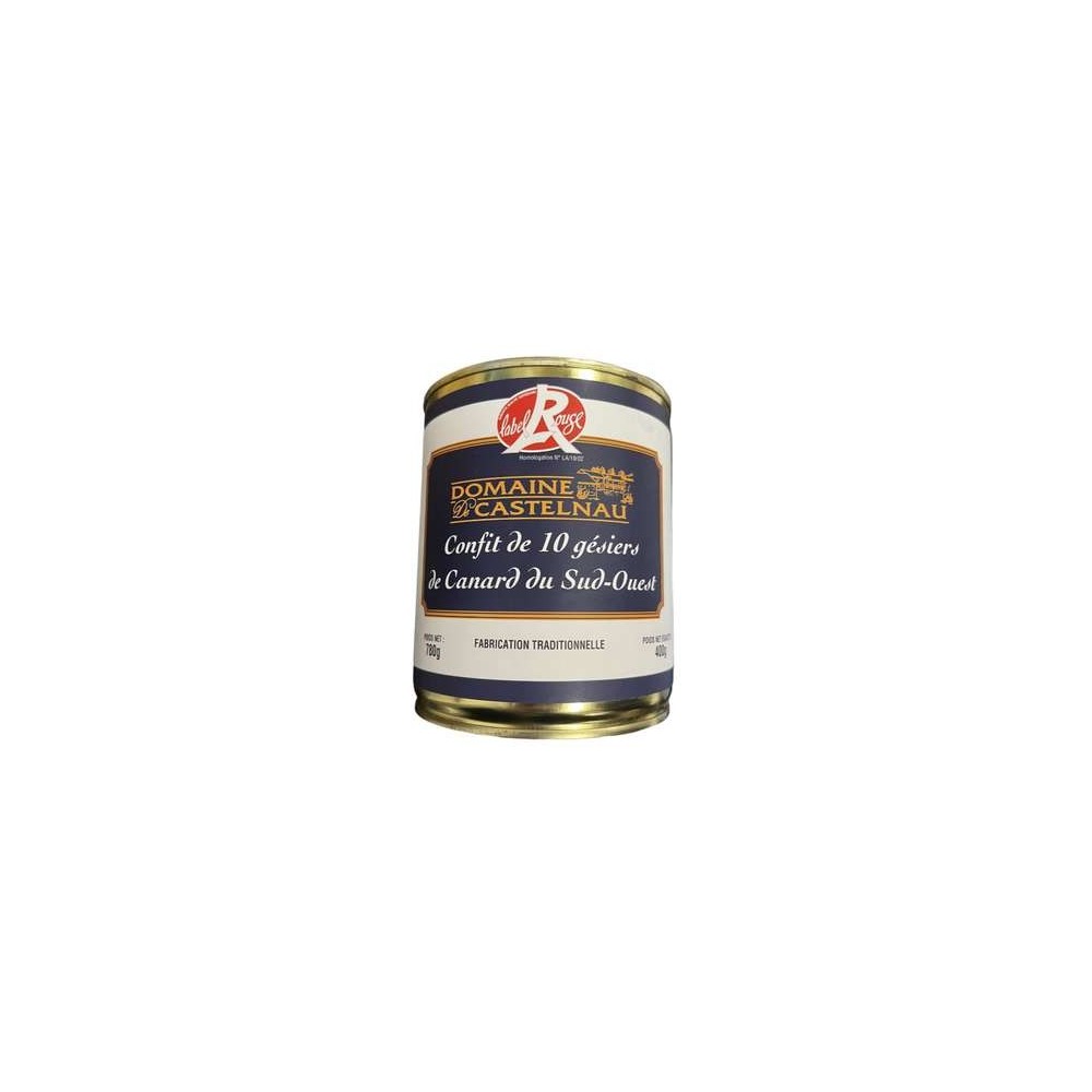 Panache des Landes
Gésiers confits Label Rouge, Panache des Landes (x 10, 780 g)