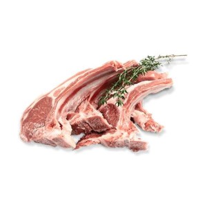 Côtes d'agneau frais (environ 450 - 500 g)