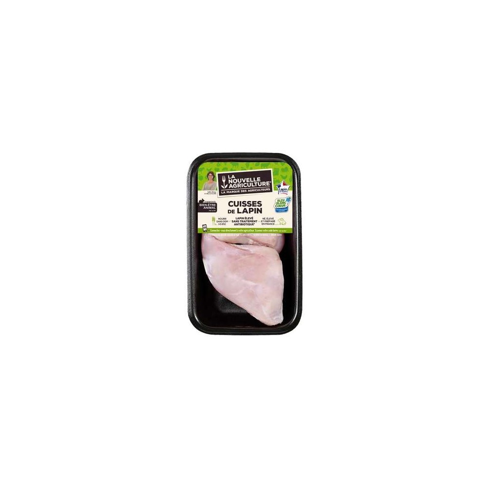 Cuisses de lapin, La Nouvelle Agriculture (x 2, 400 - 450 g)