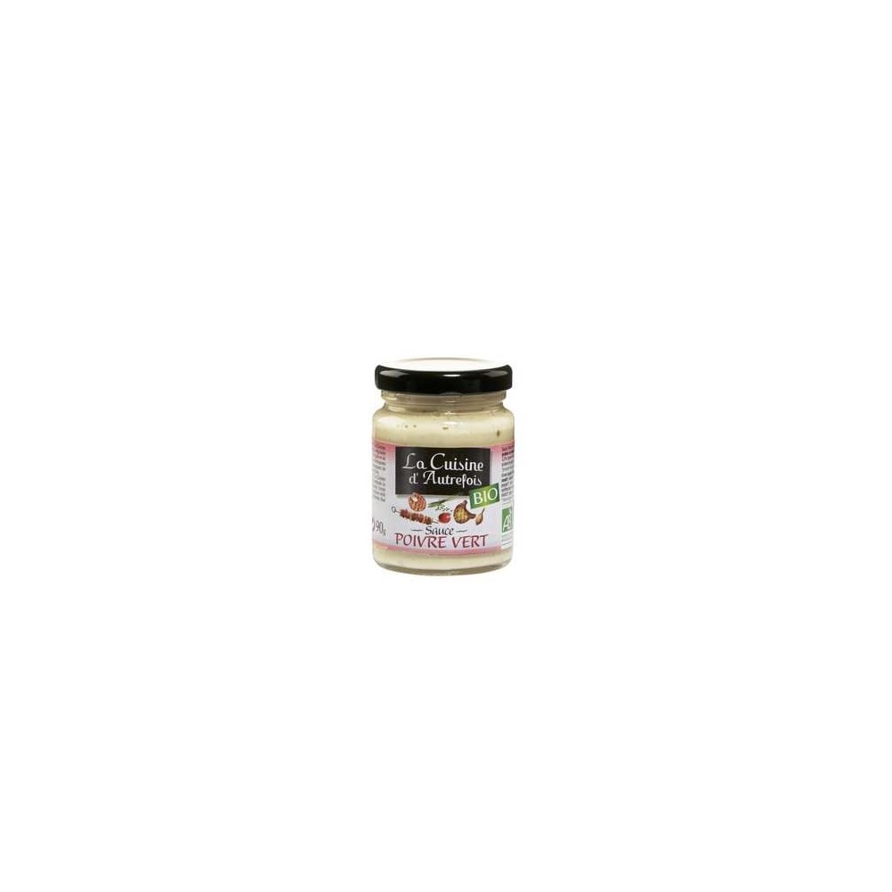 La Cuisine d'Autrefois
Sauce au poivre vert BIO, La Cuisine d'Autrefois (90 g)