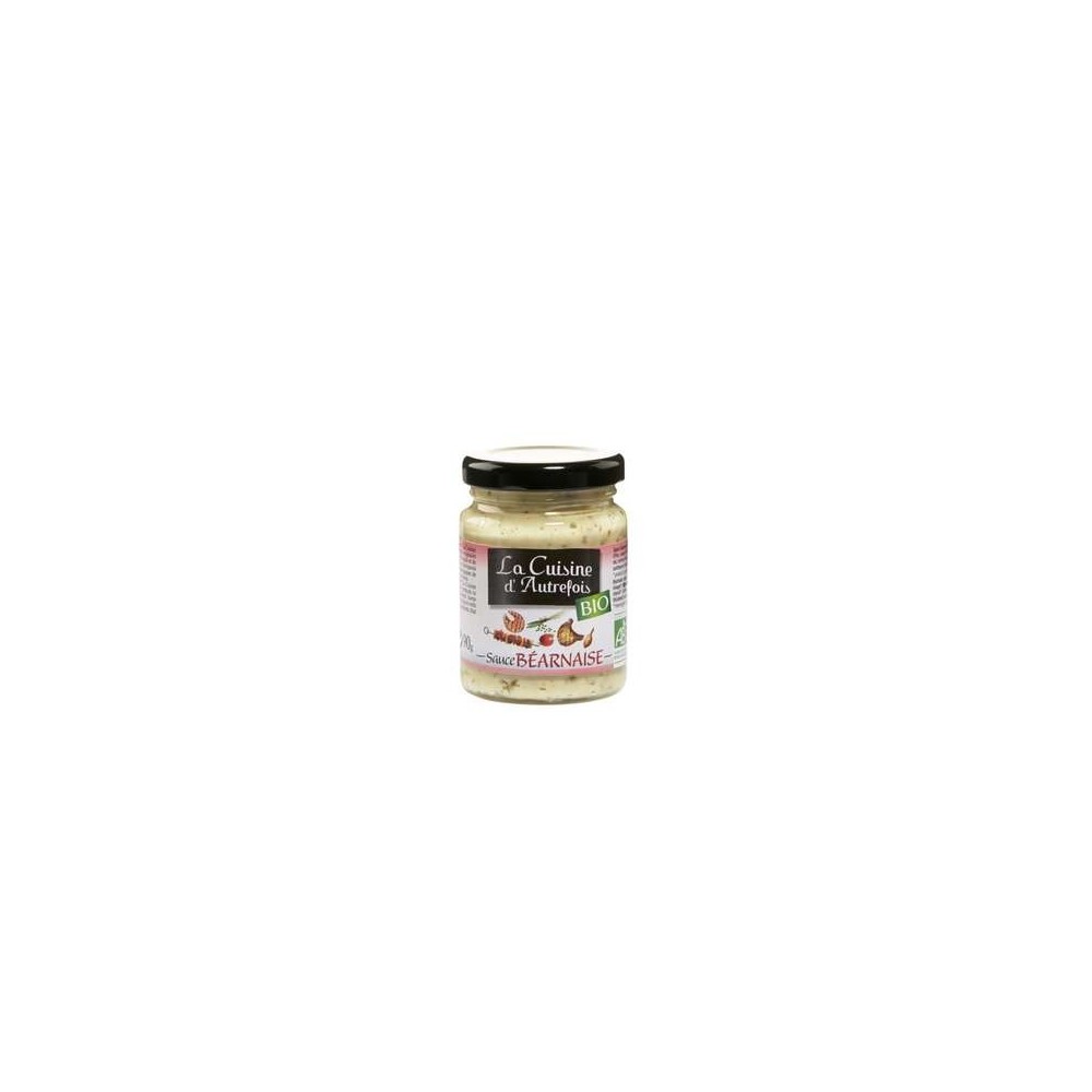 La Cuisine d'Autrefois
Sauce béarnaise BIO, La Cuisine d'Autrefois (90 g)