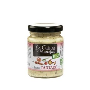 La Cuisine d'Autrefois
Sauce tartare BIO, La Cuisine d'Autrefois (90 g)