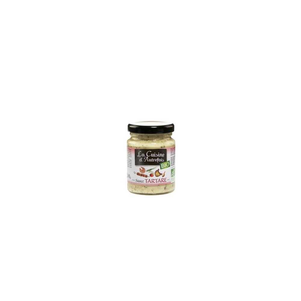 La Cuisine d'Autrefois
Sauce tartare BIO, La Cuisine d'Autrefois (90 g)