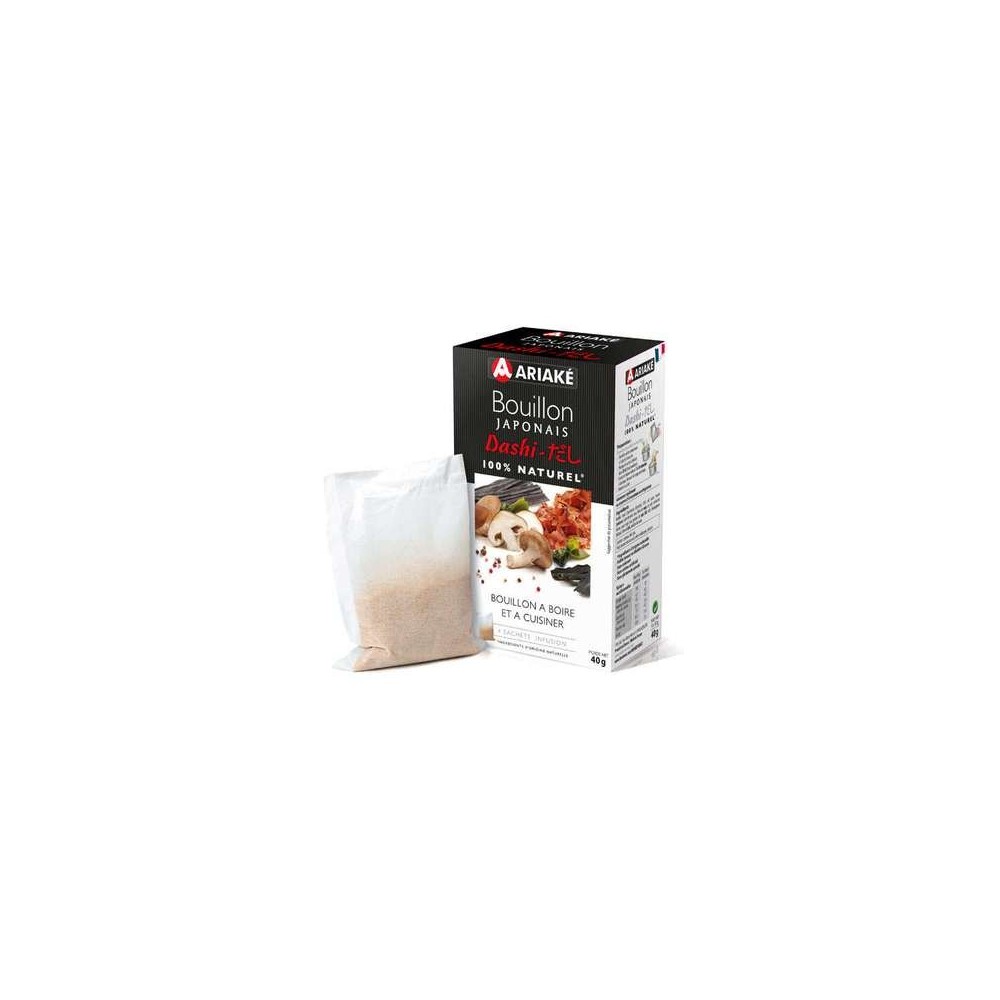 Ariake
Bouillon Dashi, Ariake (4 x 33 cl, 52 g)