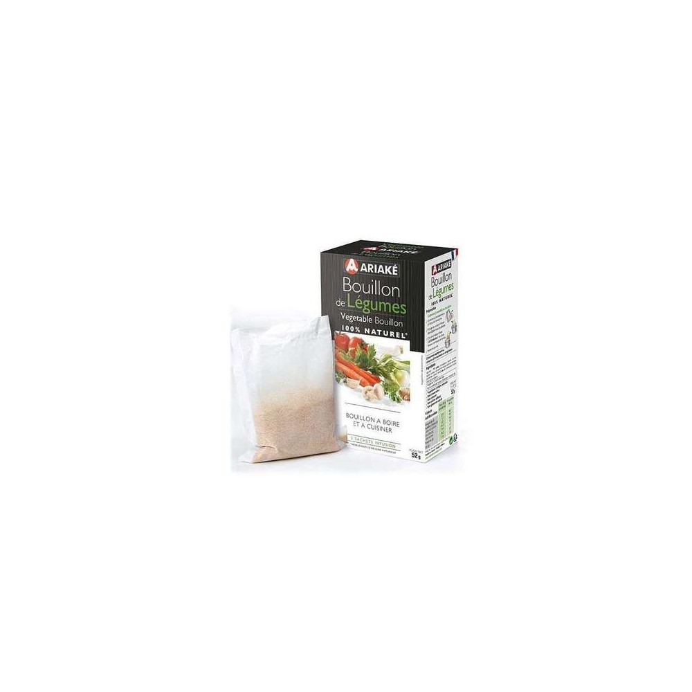Ariake
Bouillon de légumes à infuser, Ariake (5 x 33 cl, 52 g)