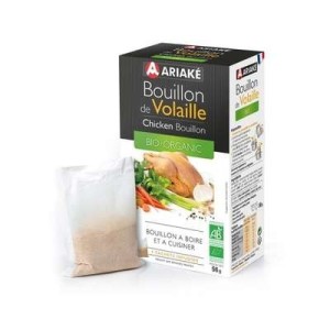 Ariake
Bouillon de volaille BIO, Ariake (4 x 33 cl, 56 g)