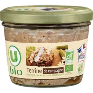 U BIO
Terrine De campagne BIO, U BIO (180 g)
