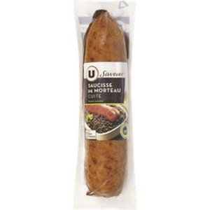 U Saveurs
Saucisse de Morteau IGP cuite, U Saveurs (350 g)