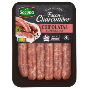 Chipolatas supérieures façon Charcutière, Socopa (x 6)