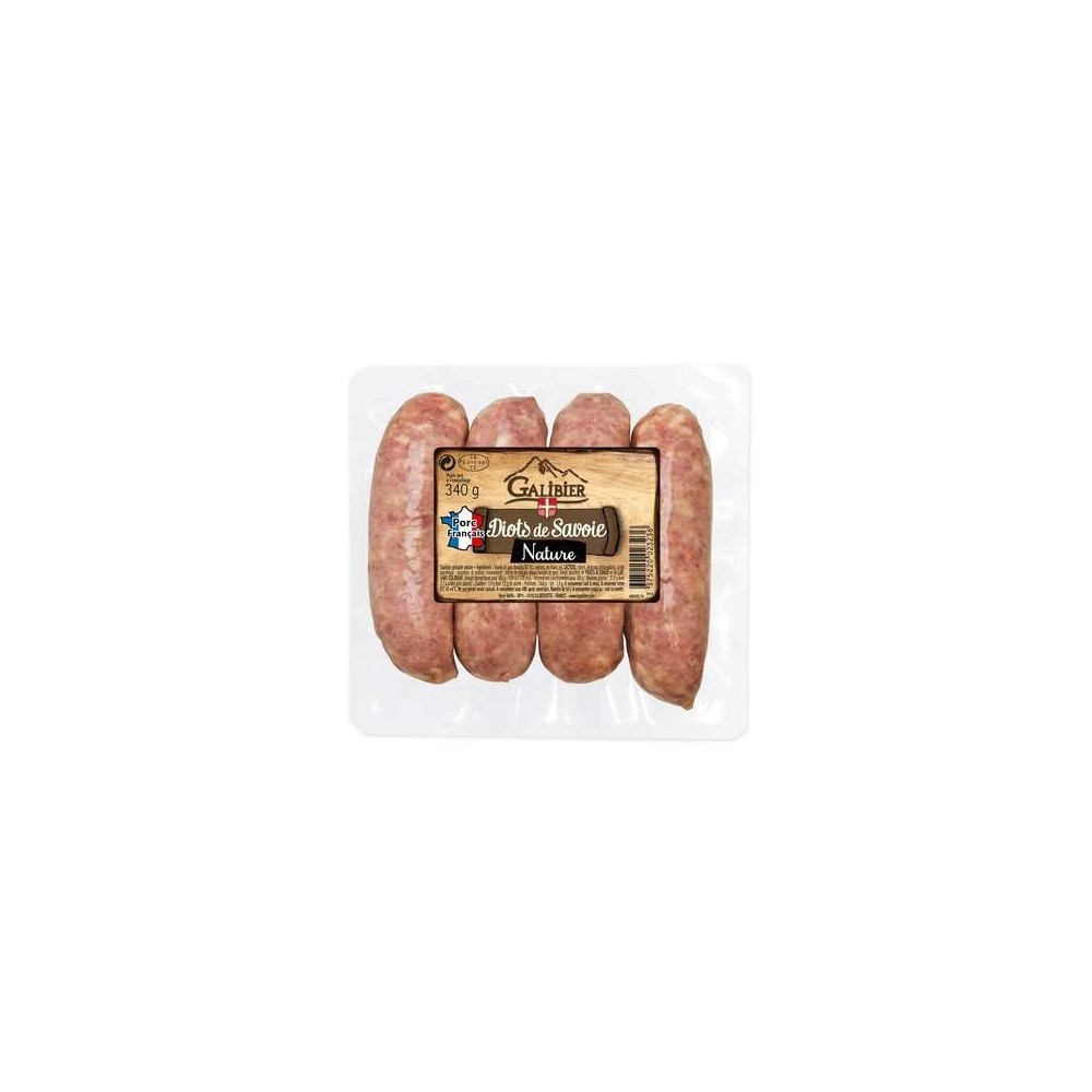 Diots de Savoie nature à cuire, Galibier (x 4, 340 g)