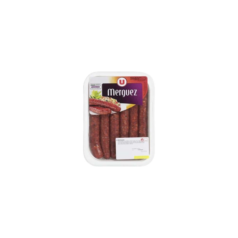 U
Merguez, U (x 6, 330 g)
