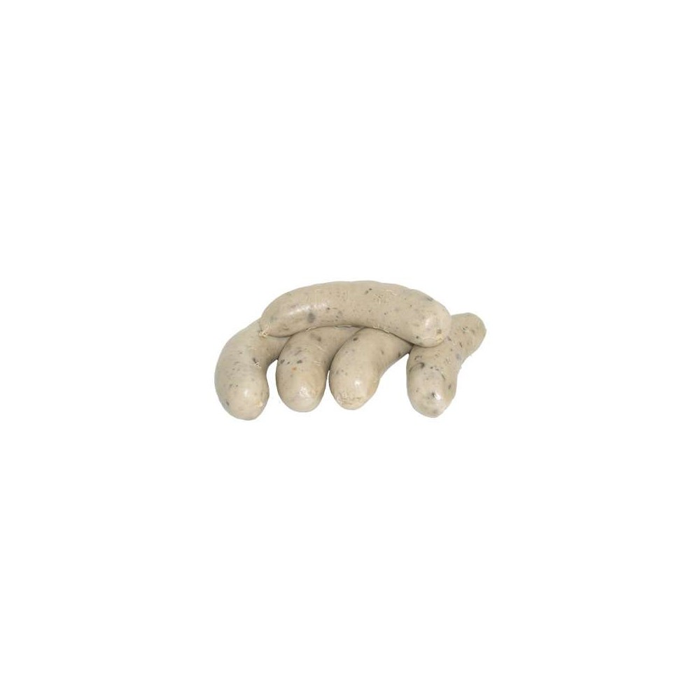 Boudin blanc de porc aux cèpes, Ferme de Montchervet (x 2, environ 250 - 300 g)