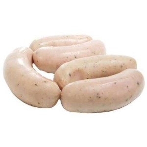 Boudin blanc de porc truffé, Ferme de Montchervet (x 2, environ 250 - 300 g)