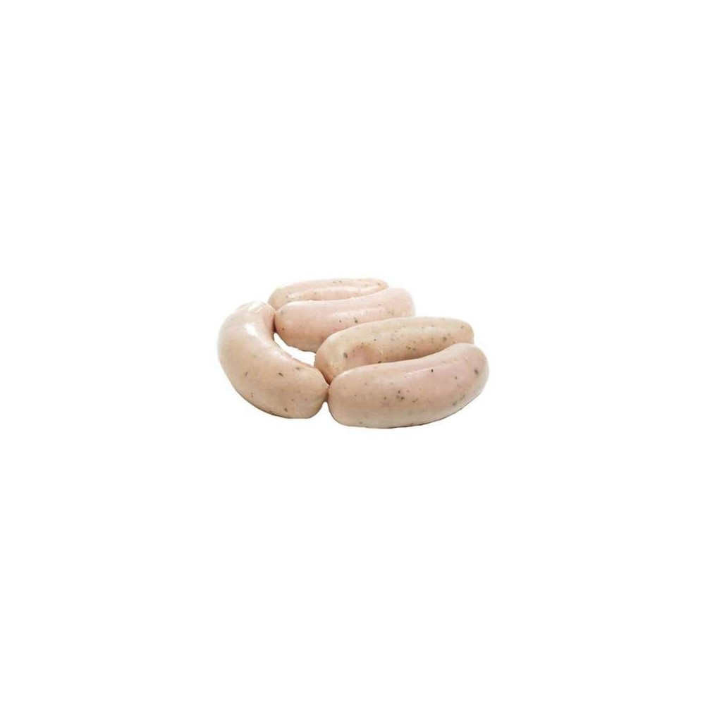 Boudin blanc de porc truffé, Ferme de Montchervet (x 2, environ 250 - 300 g)