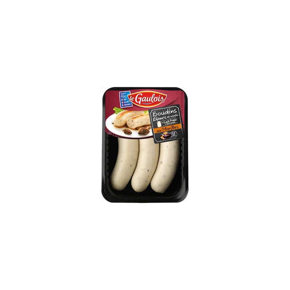 Boudin blanc aux morilles, Le Gaulois (x 3, 300 g)