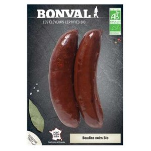 Boudin noir BIO, Bonval (x 2, 220 g)