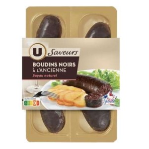U Saveurs
Boudin noir à l'ancienne, U Saveurs (2 x 125 g)