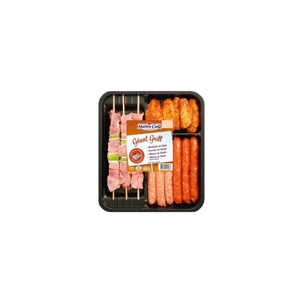 Plateau Géant Grill, Maître Coq (800 g)