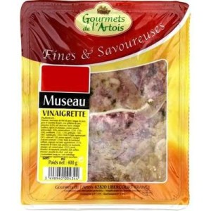 Gourmets de l'Artois
Museau vinaigrette, Gourmets de l'Artois (400 g)