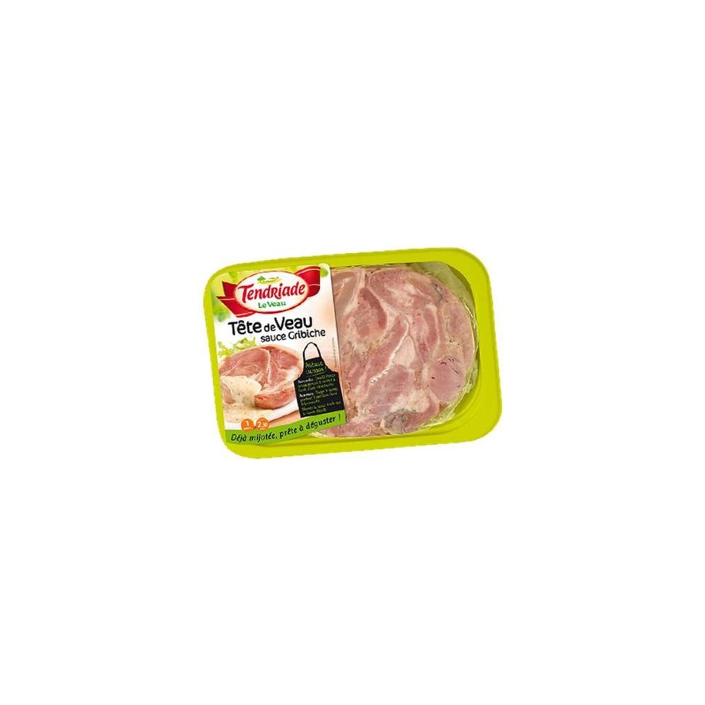 Tête de veau sauce gribiche, Tendriade (300 g)