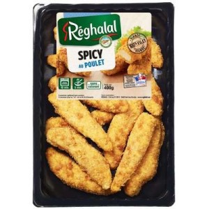 Spicy Poulet, Reghalal (400 g)