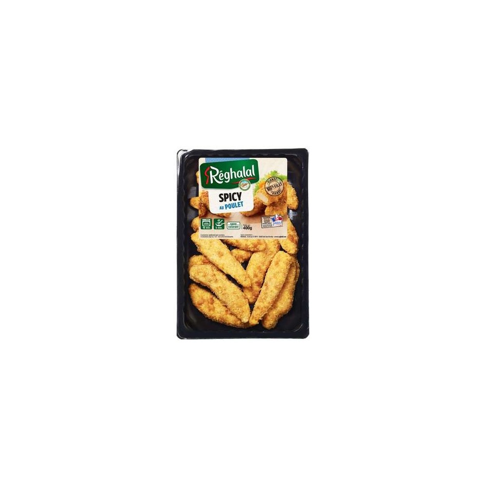 Spicy Poulet, Reghalal (400 g)