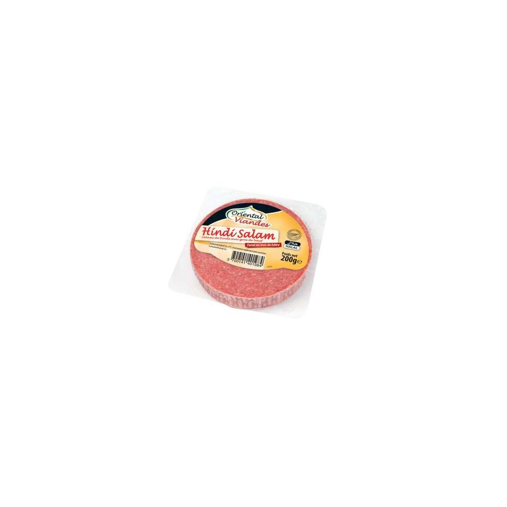 Hindi salam fumé halal, Oriental Viandes (200 g)