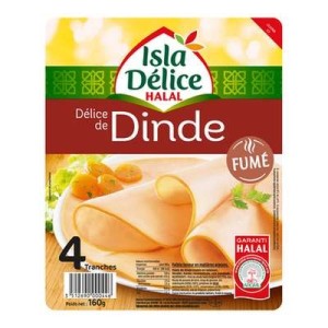 Isla Délice
Blanc de dinde fumé halal, Isla Délice (x 4, 120 g)