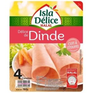 Isla Délice
Délice de dinde, Isla Délice (4 tranches, 160 g)