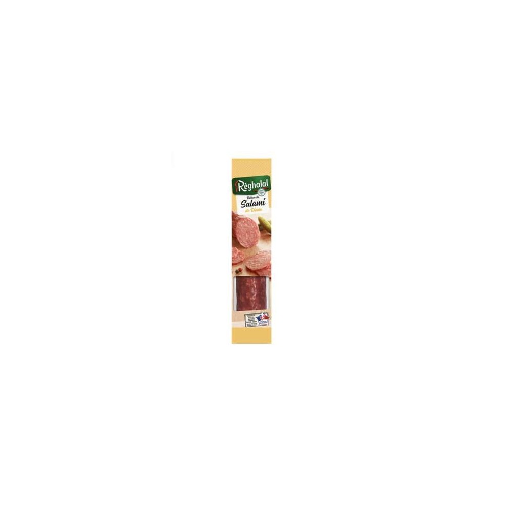 Reghalal
Bâton de salami, Reghalal (170 g)