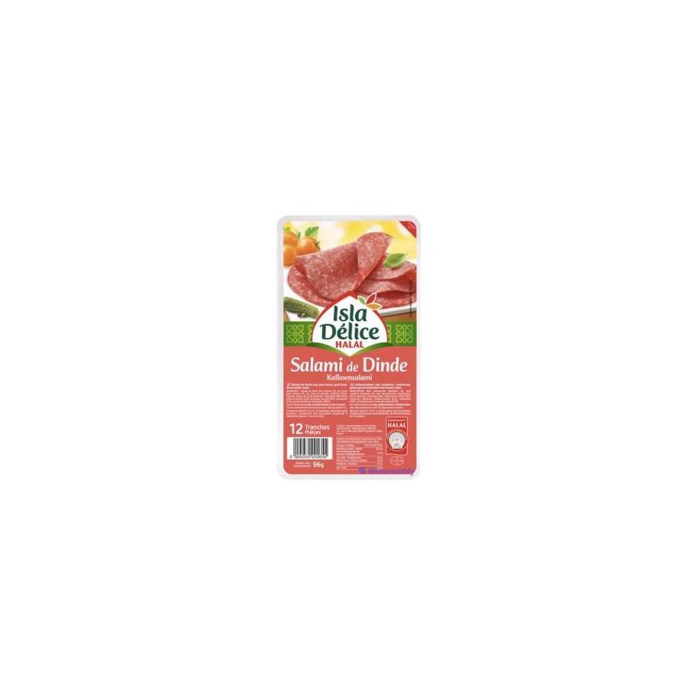 Isla Délice
Salami de dinde, Isla Délice (x 12 tranches, 140 g)
