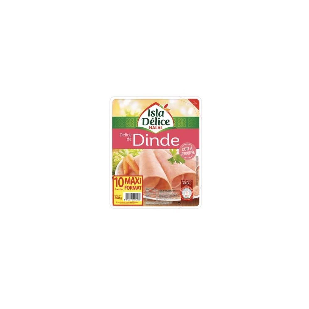 Isla Délice
Délice de dinde, Isla Délice (10 tranches, 300 g)