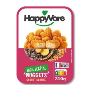 HappyVore
Nuggets végétaux & gourmands, Happyvore (210 g)