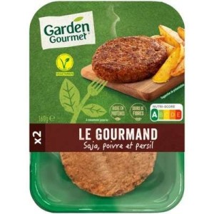 Steak gourmand Le Bon Végétal, Herta (x 2, 160 g)