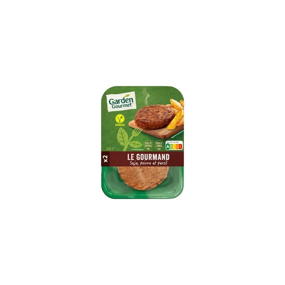 Steak gourmand Le Bon Végétal, Herta (x 2, 160 g)