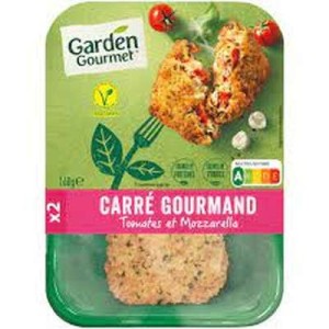 Carrés gourmands tomates mozzarella Le Bon Végétal, Herta (x 2, 160 g)