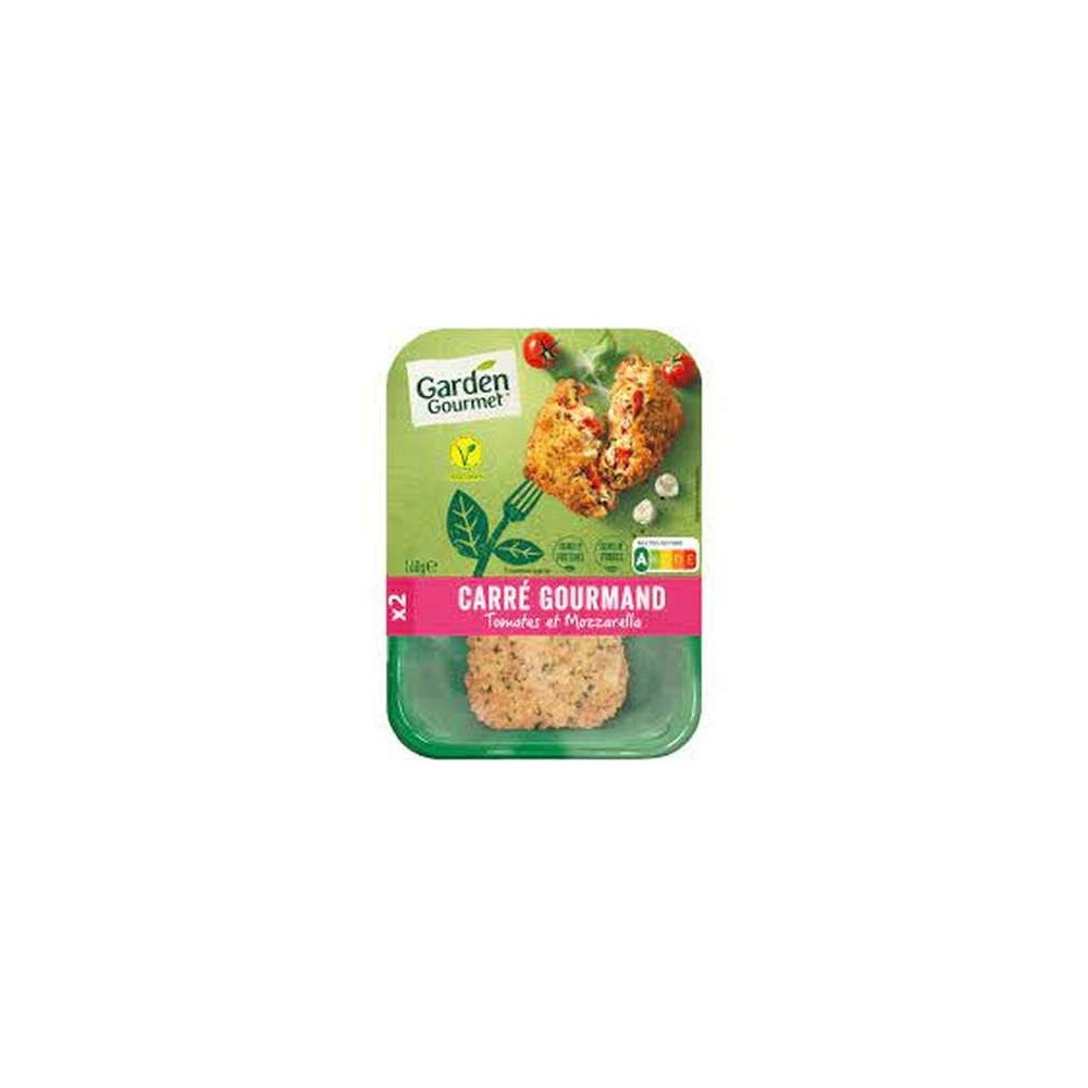 Carrés gourmands tomates mozzarella Le Bon Végétal, Herta (x 2, 160 g)