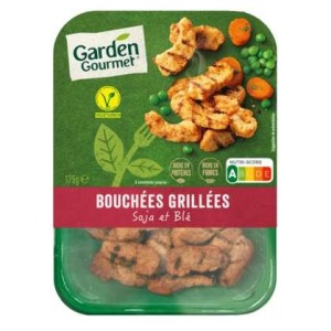 Garden Gourmet
Bouchées grillées soja et blé, Garden Gourmet (175 g)