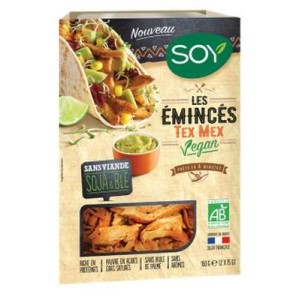 Soy
Emincés Tex Mex vegan BIO, Soy (150 g)