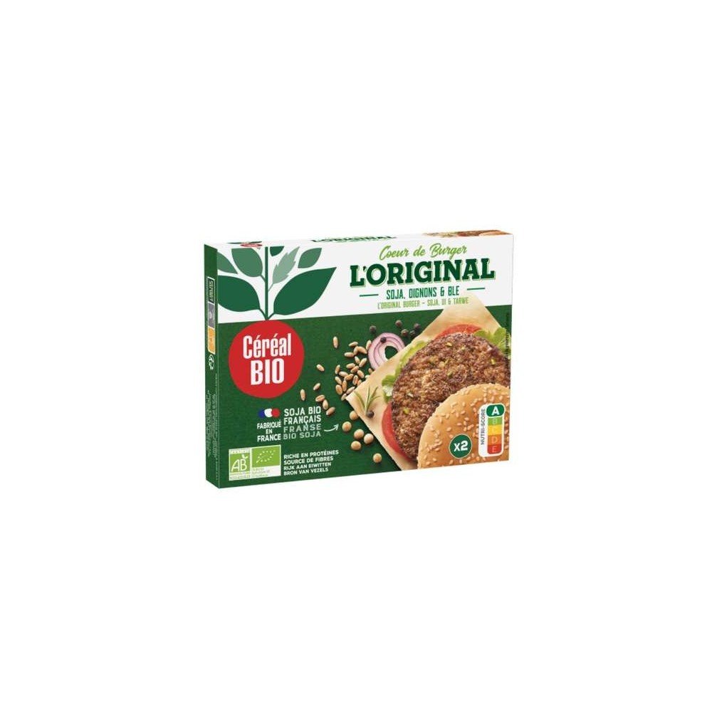 Céréal BIO
Spécialité végétale à base de soja, d'oignons et de blé, Céréal Bio (160 g)