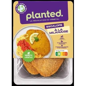Planted
"Schnitzel" Escalope végétale à la milanaise, Planted (par 2, 220 g)