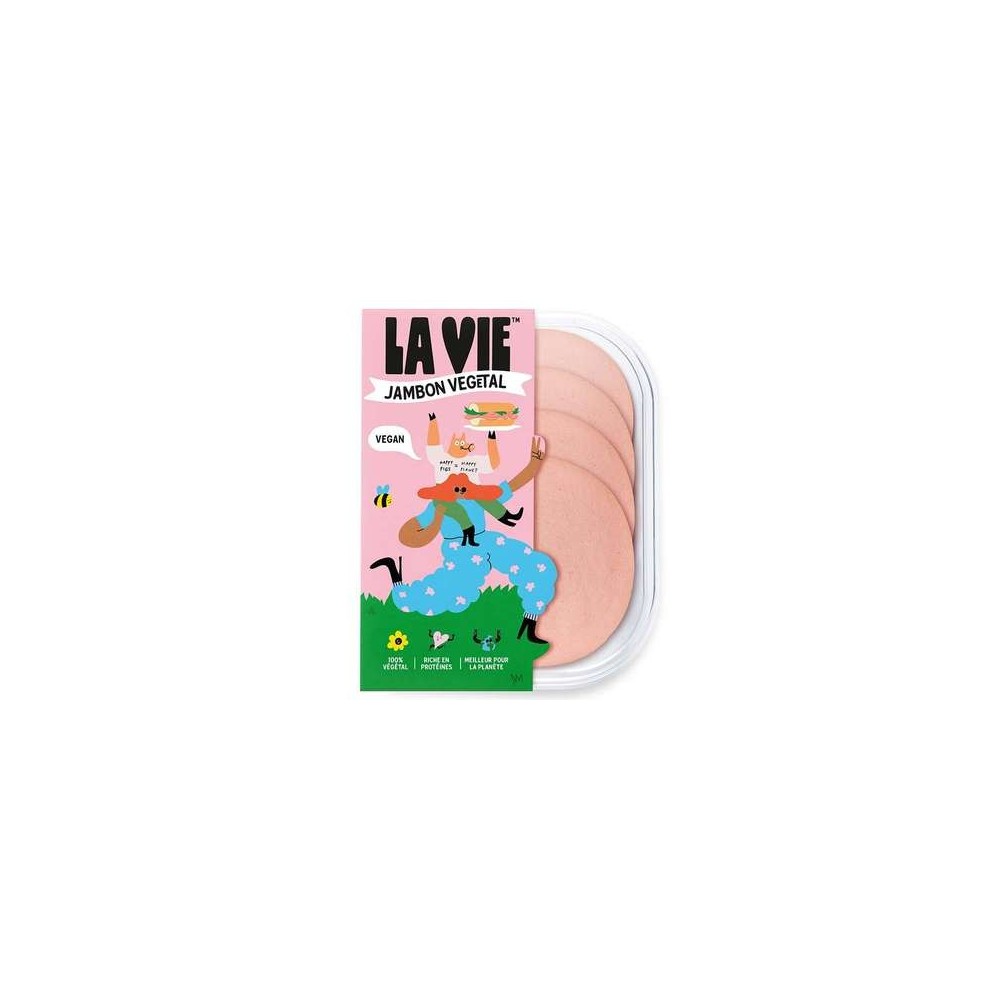 La Vie
Jambon végétal nature, La Vie (120 g)